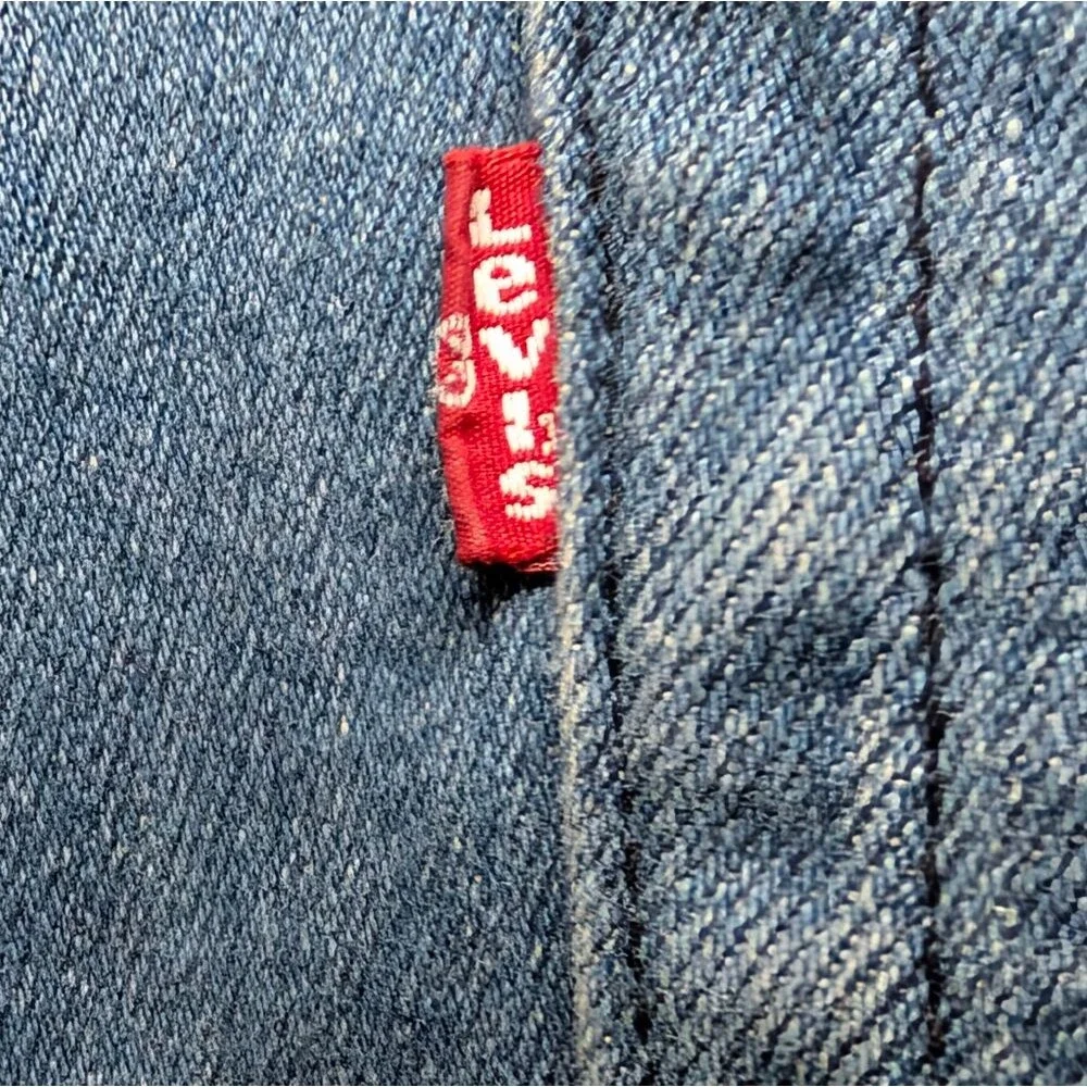 Levi's Medium Blue Straight Leg Jeans